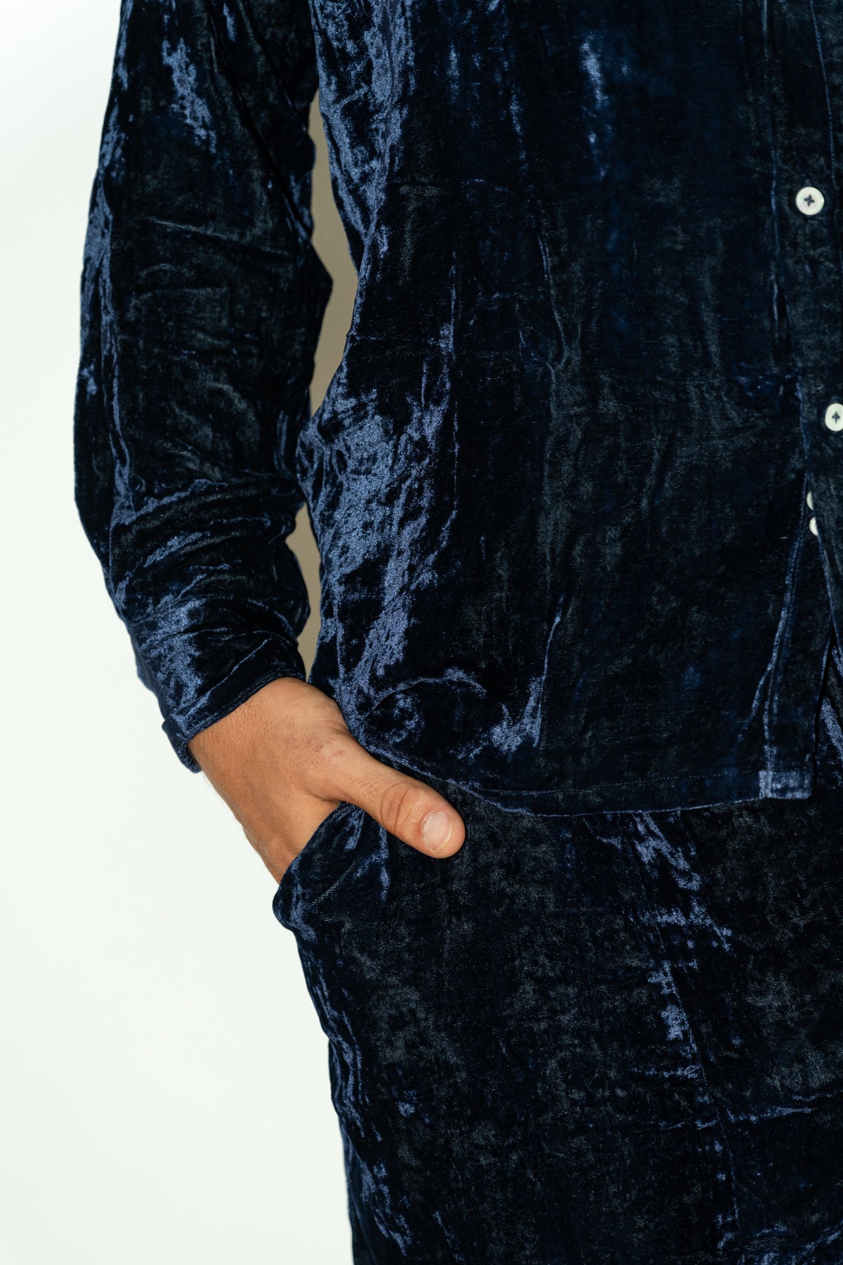 Velvet Silk wrap pants
