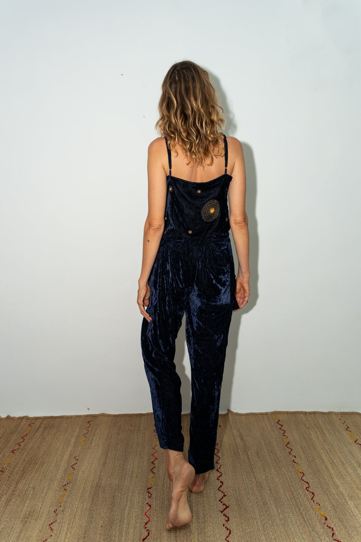Velvet Silk wrap pants