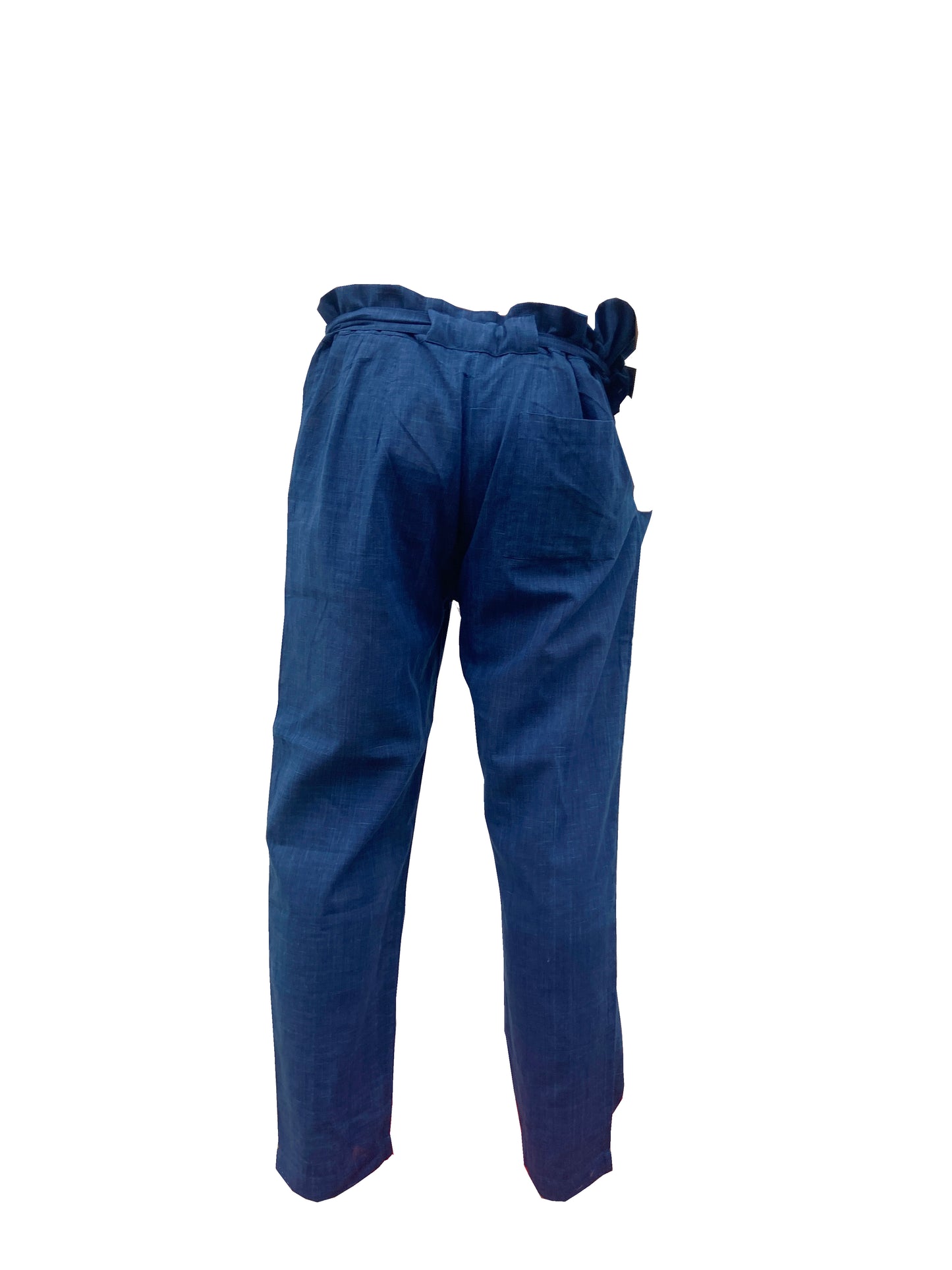 Cotton wrap pants