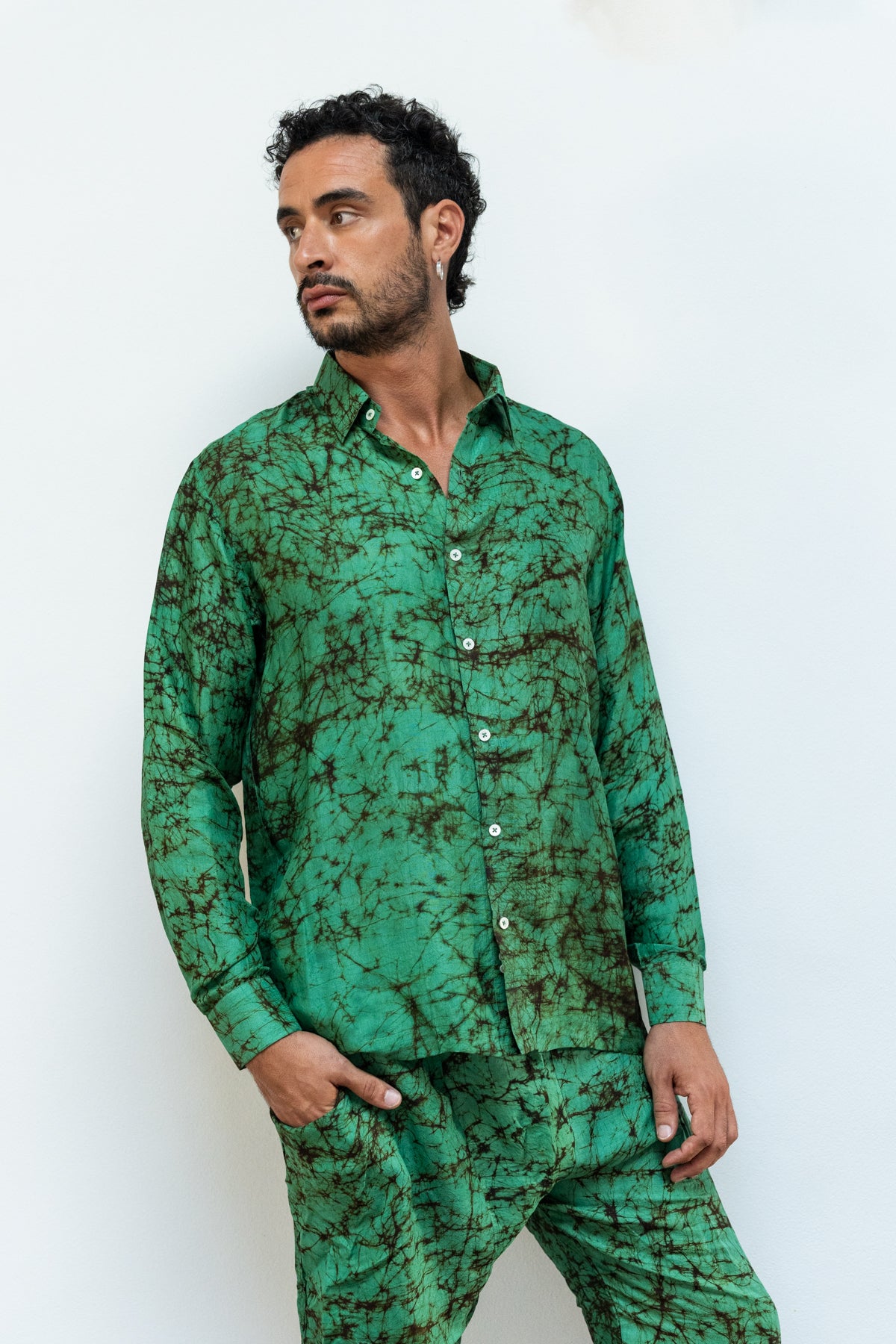 Silk Batik shirt