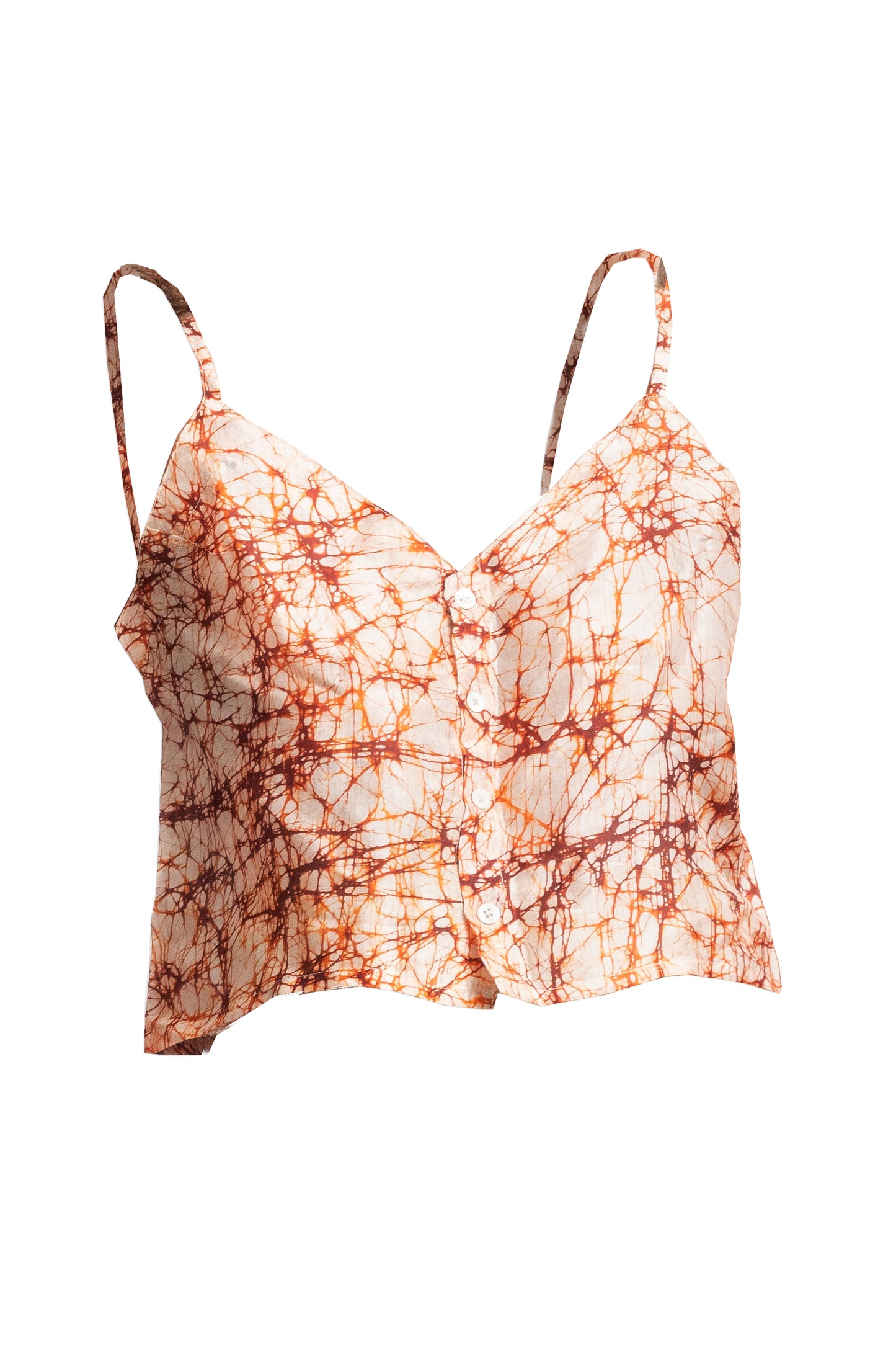 Silk Batik crop top