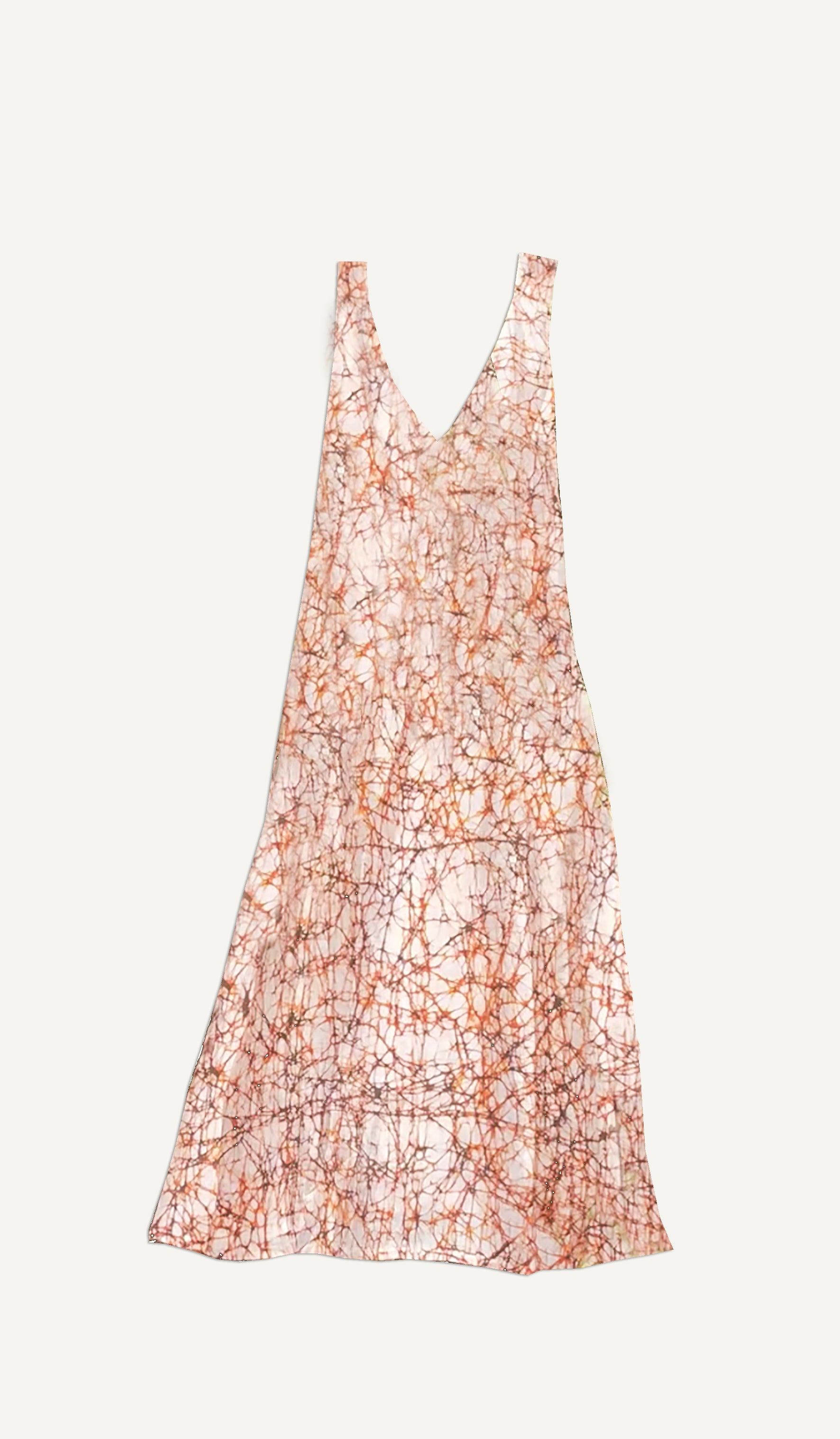 Batik silk dress Delfina Batik silk dress Delfina