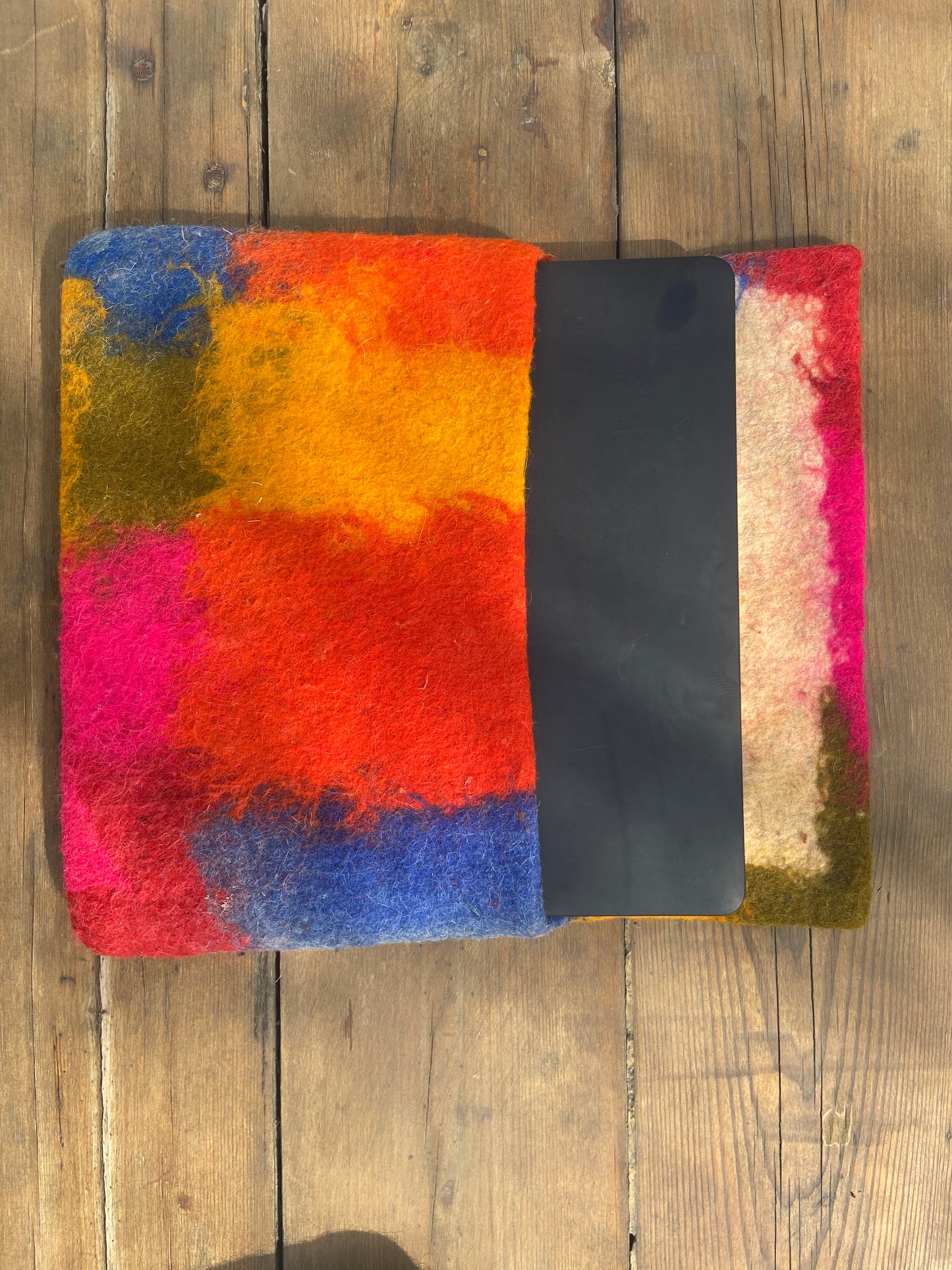 Felted wool lap top case