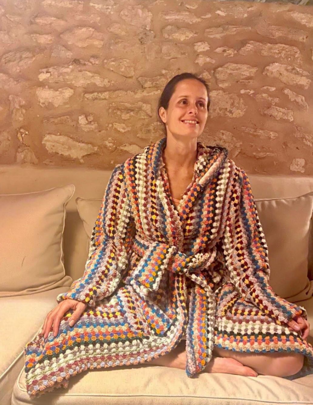 Woven Bath robe
