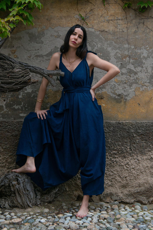 Light cotton jumpsuit