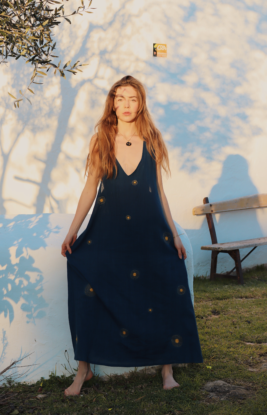 Constellation cotton dress Delfina Constellation cotton dress Delfina
